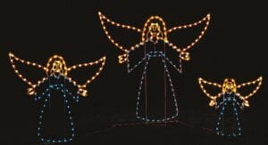 4 FOOT SILHOUETTE ANGEL