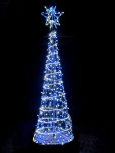 CHRISTMAS LIGHT TREES