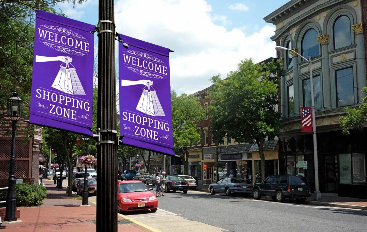 light pole banners